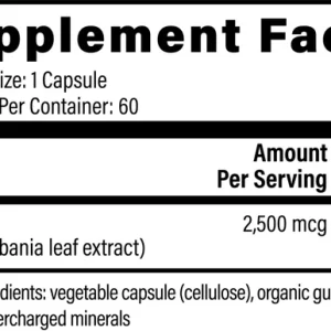 Plant-based biotin ingredient used in Global Healing supplement