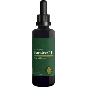 Global Healing Paratrex I Targeted Cleanse herbal supplement bottle