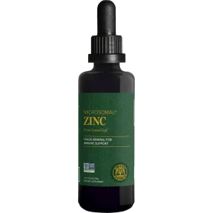 Global Healing Liquid Zinc supplement bottle