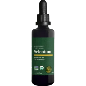 Global Healing MicroSomal Plant-Based Selenium supplement bottle
