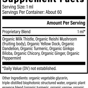 Plant-based ingredients in Global Healing Liver Health Herbal Extract