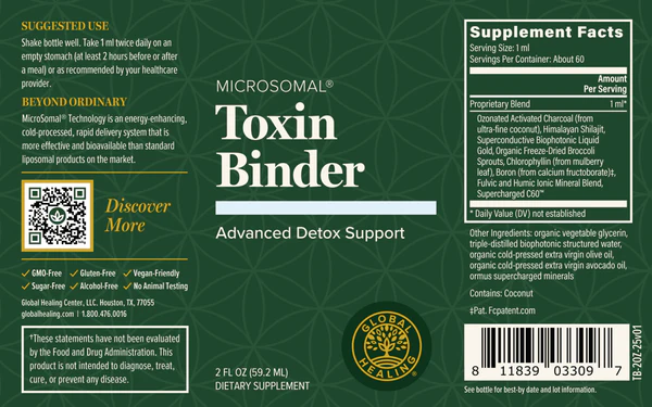 Plant-based ingredients in Global Healing detox cleanse program