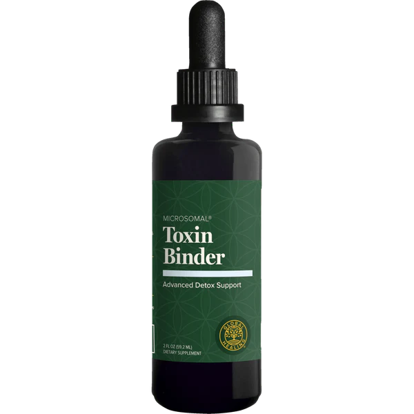 Global Healing Toxin Binder Advanced Detox supplement bottle