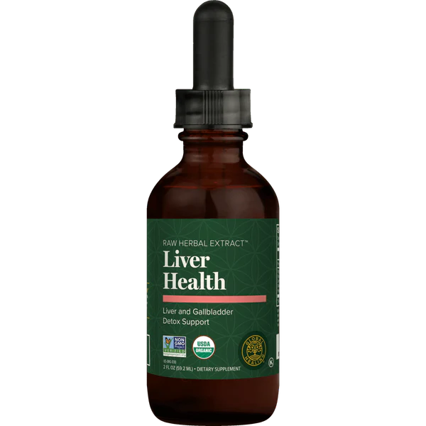Global Healing Liver Health Herbal Extract supplement bottle