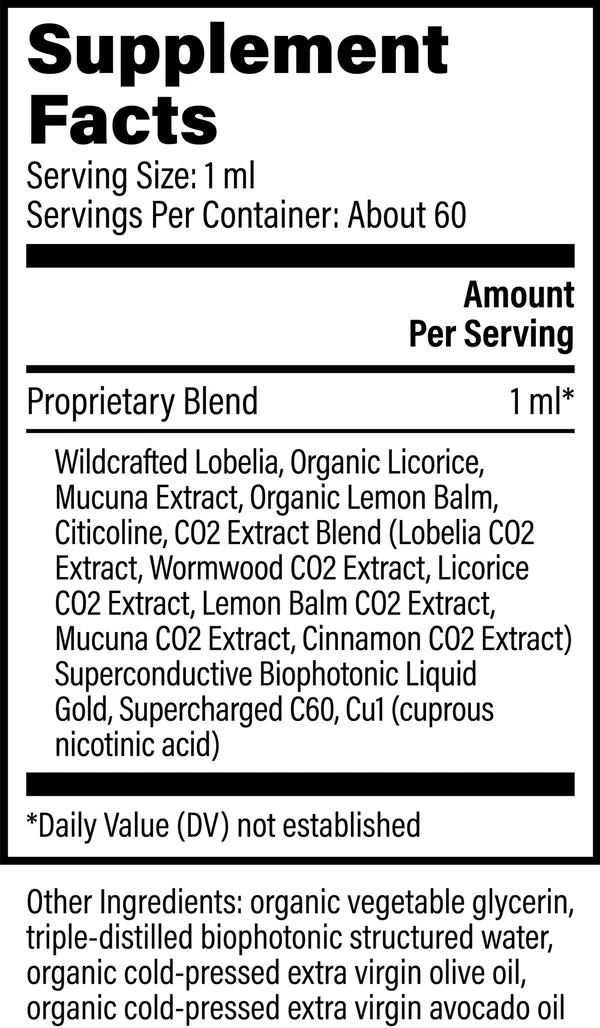 Herbal ingredients used in Global Healing Foreign Protein Cleanse