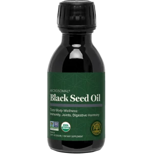 Global Healing Black Seed Oil supplement bottle