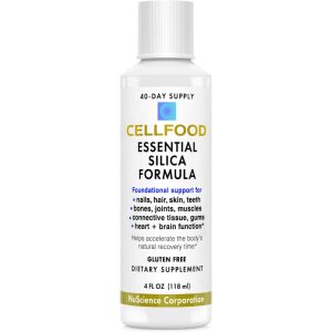 Cell Food with Silica 118 ml liquid supplement bottle