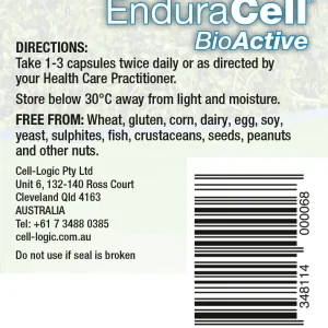 EnduraCell Bioactive 80caps, Cell-Logic