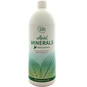 Life Pro Health Colloidal Minerals 1 litre liquid mineral supplement bottle